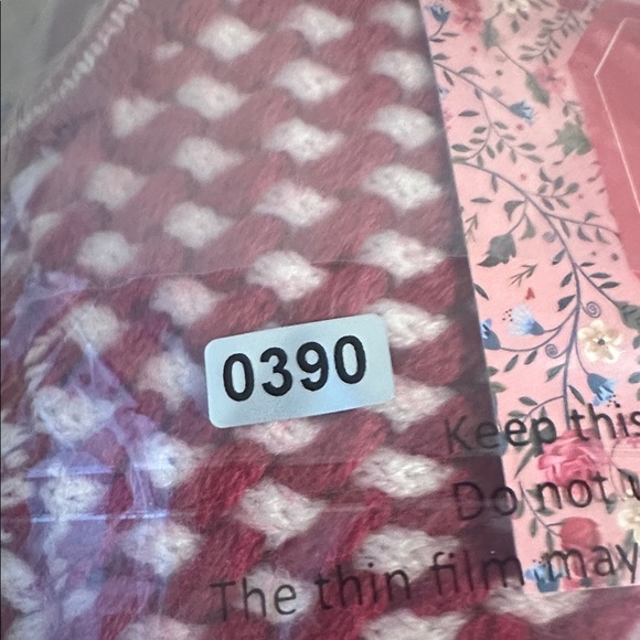 Talbots Pure Merino Wool Cardigan Red White Size Medium Christmas Winter Cozy - Picture 9 of 9